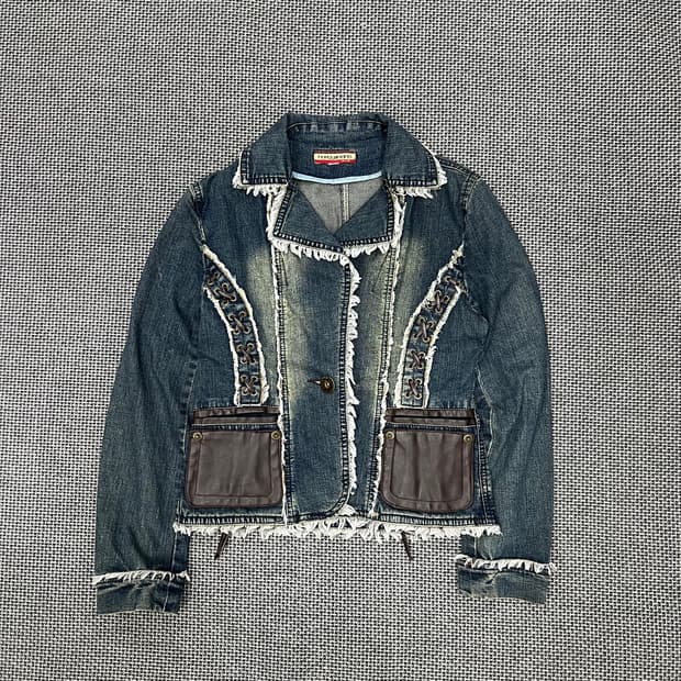 Vintage 데님 자켓