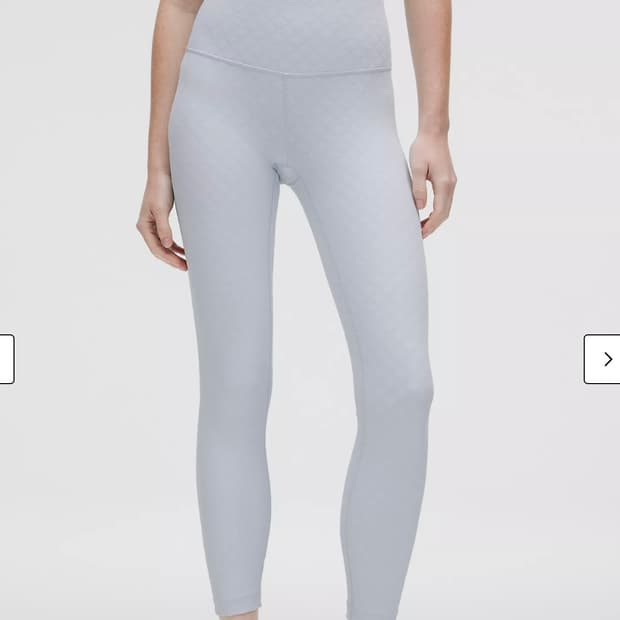 룰루레몬 3D 자가드 다이아몬드 레깅스 25”