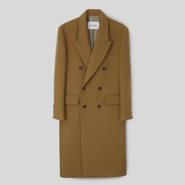 타일레 BRUG DOUBLE BREASTED COAT