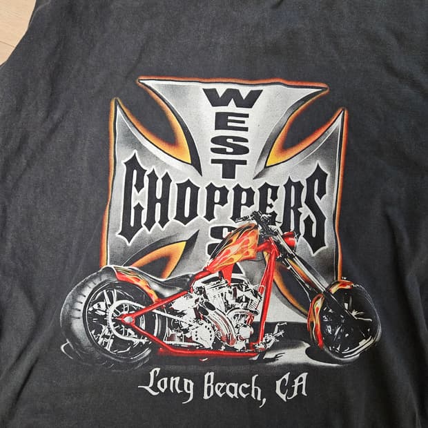 빈티지 웨스트코스트챠퍼스 롱슬리브