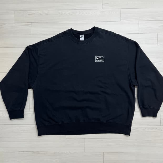 나이키 x 스투시 맨투맨 플리스 크루넥 XXL