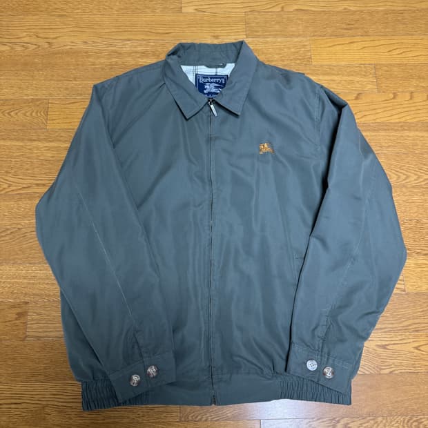 버버리 빈티지 블루종 자켓 