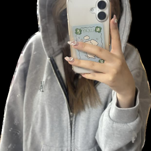 우알롱 후드집업 M