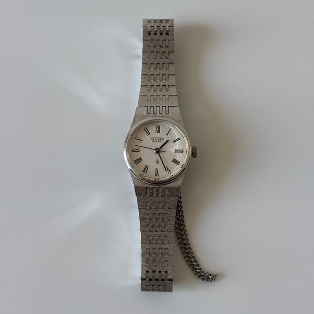 1970s CQ Roman Texture Ladies Quartz