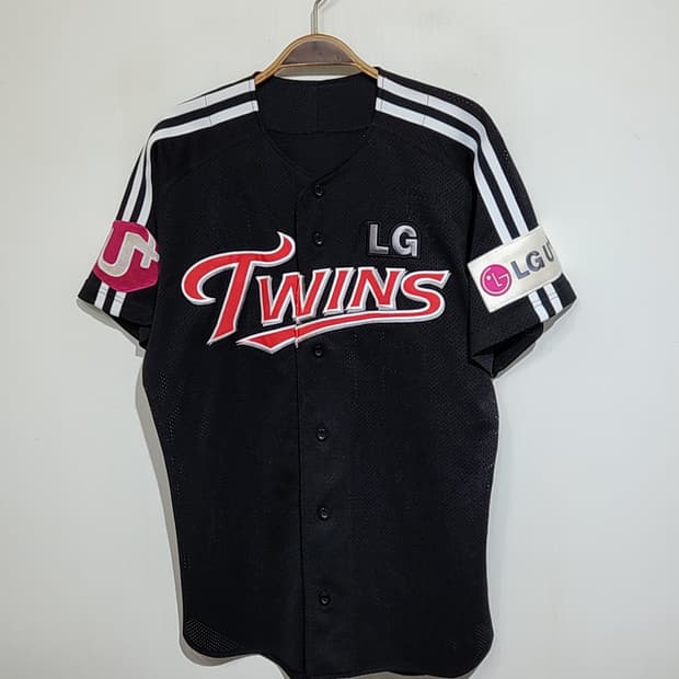 (M) 엘지트윈스 유니폼 반팔 LG 문천재 마킹 야구져지 