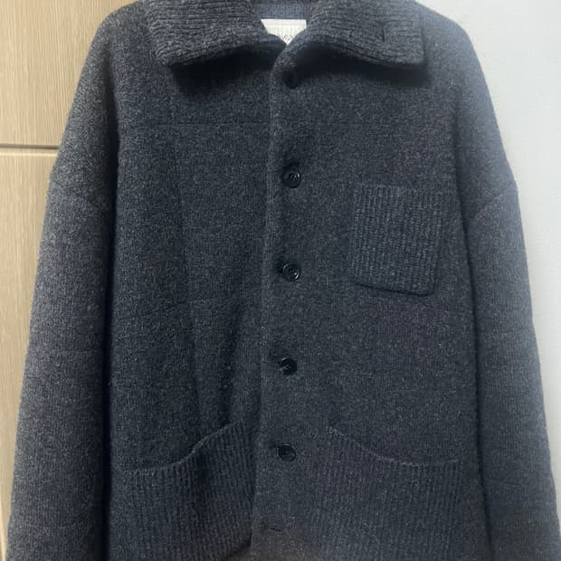 우마뭉 울 니트 자켓 M사이즈