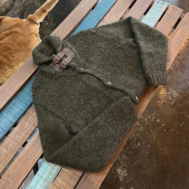 폴로 랄프로렌 핸드 니트 울 가디건