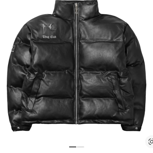 떠그클럽 패딩 실착 10회 미만