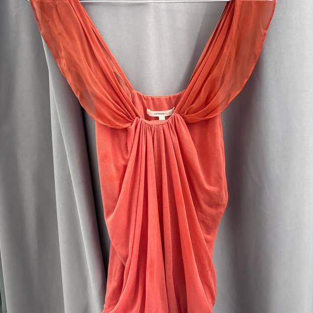 바네사브루노 오프숄더 셔링블라우스