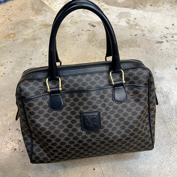 셀린느 블랙 마카담 미니 보스턴백