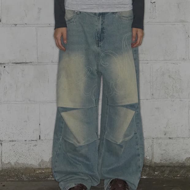 팬시클럽 날개 바지