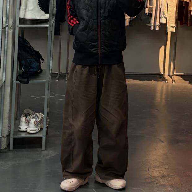 아디다스 백로고 퀄팅 누빔자켓 A3099