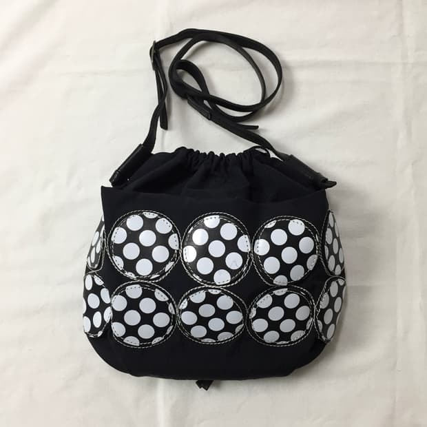 (희귀,핀터걸)Laisser Faire 폴카도트 크로스백, 모리걸