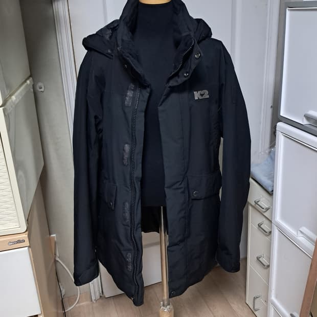 K2 익스트림 남성 윈드스토퍼 구스다운 패딩 100