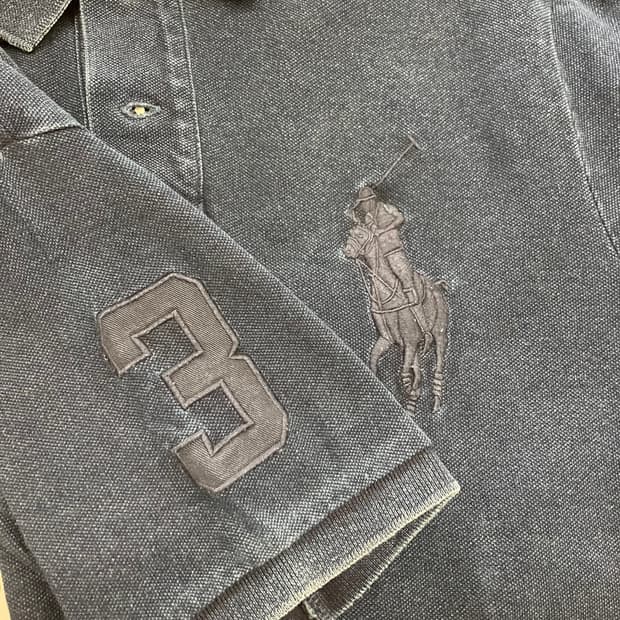 N279 폴로 빅포니 데님 카라 반팔 pk