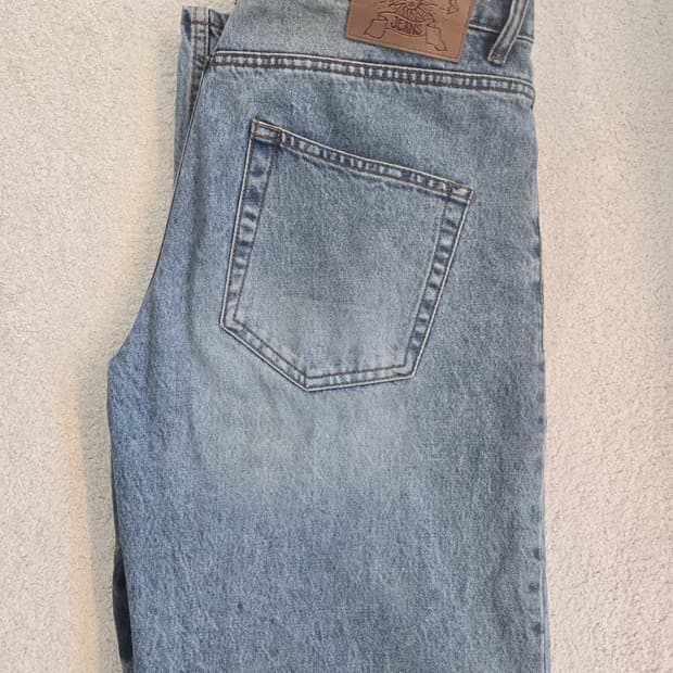 쿠어 더스티 엠보 워시드 데님/M