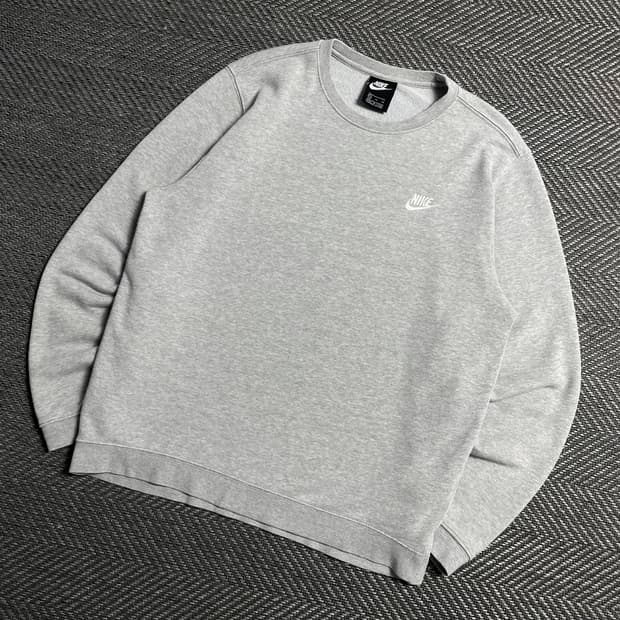 나이키 NSW 자수 로고 크루넥 긴팔 티셔츠y 5669