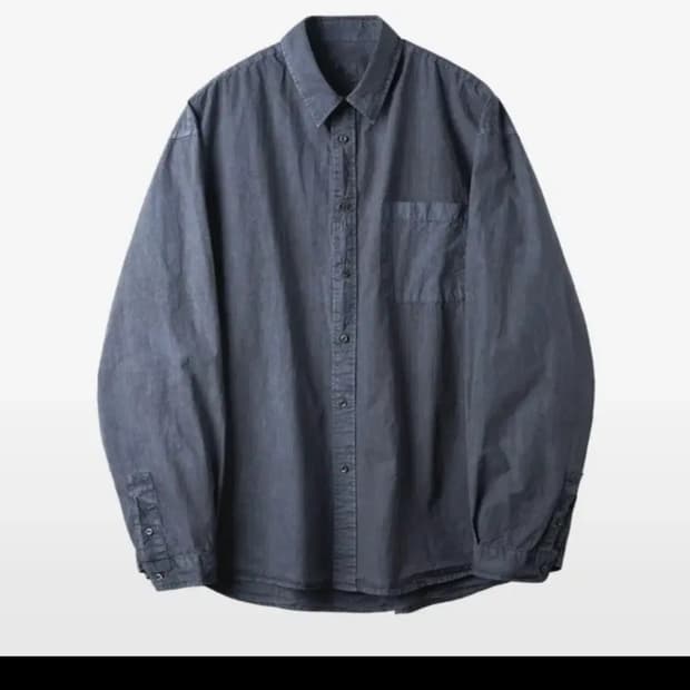 러프사이드 스펀지 스폰지 다잉셔츠 네이비