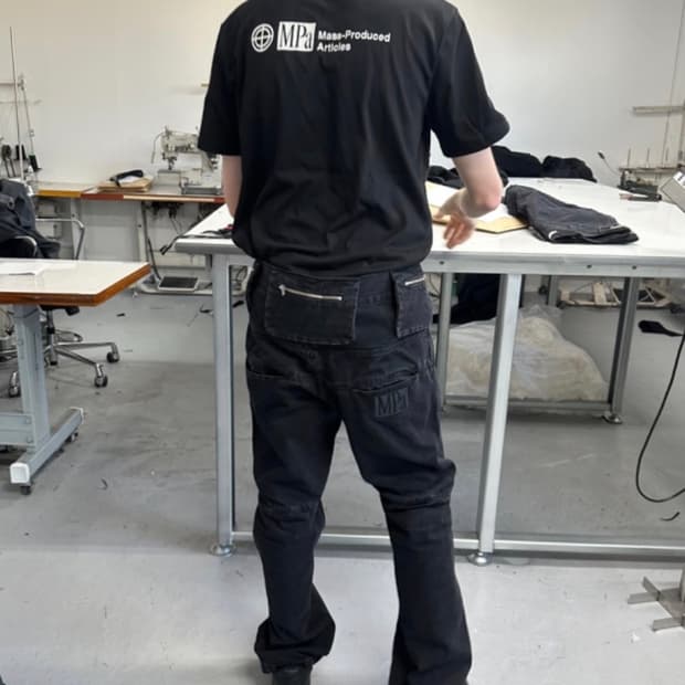 MPa BAG PANTS (BLACK) S