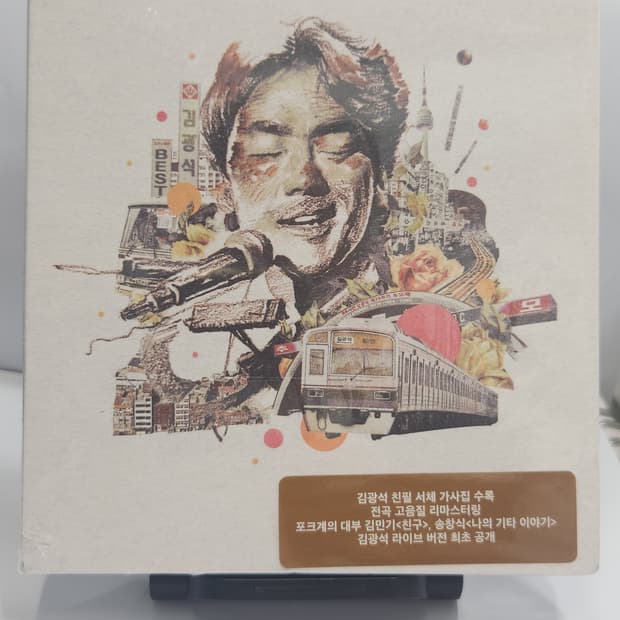 (미개봉cd)  김광석 best