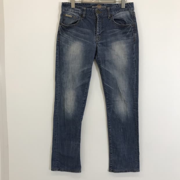 빈폴 워시드 스트레이트 데님청바지 [30인치]