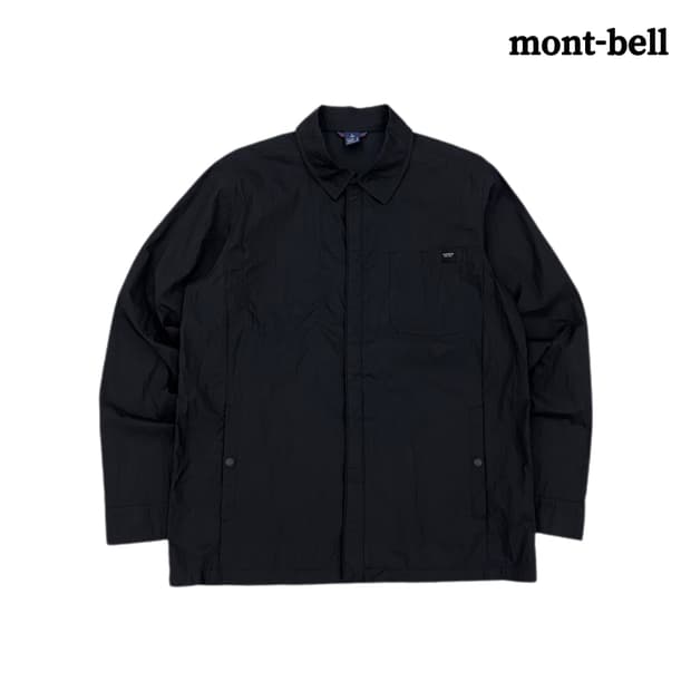 몽벨 고프코어 나일론 셔츠형 경량 바람막이 자켓