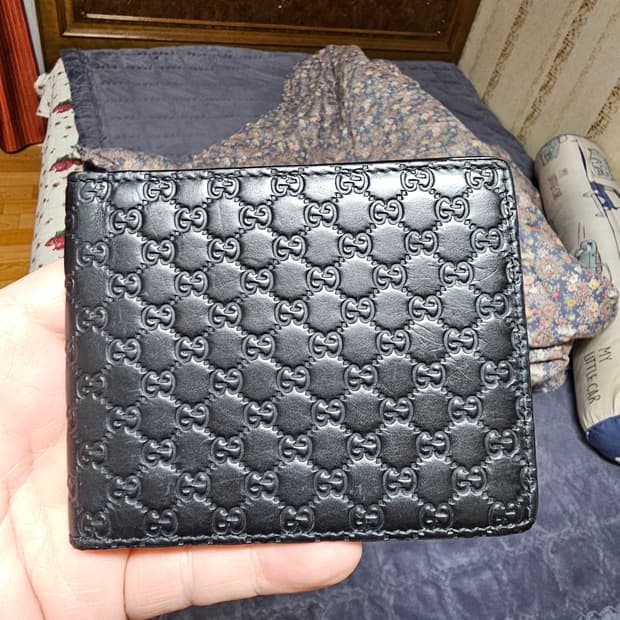 (정품) 구찌 마이크로시마 반지갑/260987/개인/팝니다.