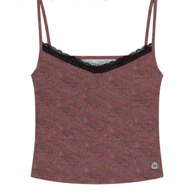 DOODLE SLEEVELESS RED