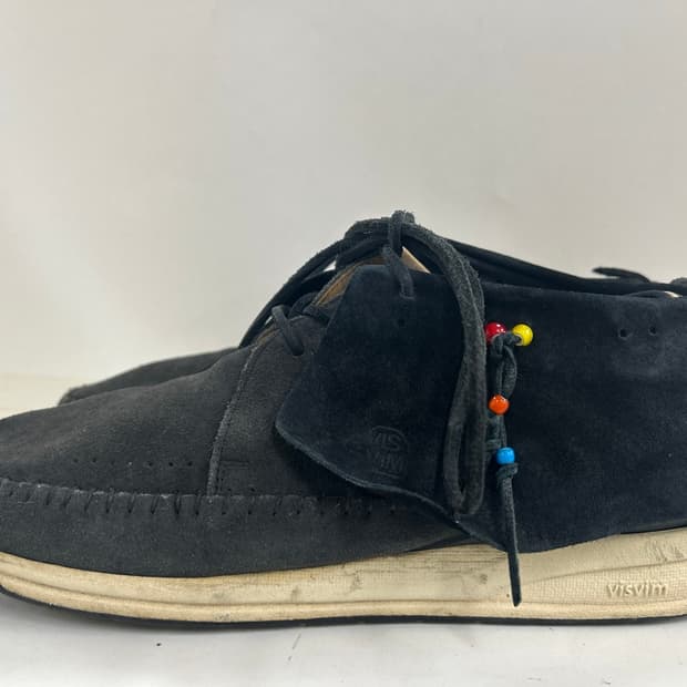 VISVIM 올드비즈빔 블랙 스웨이드 FBT 275