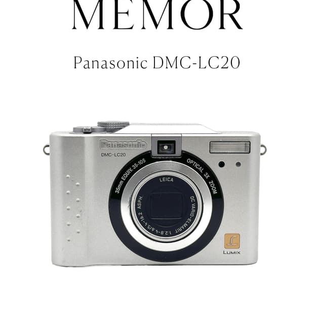 희귀/자연스러운필카느낌☁️Panasonic DMC-LC20 파나소닉 디카