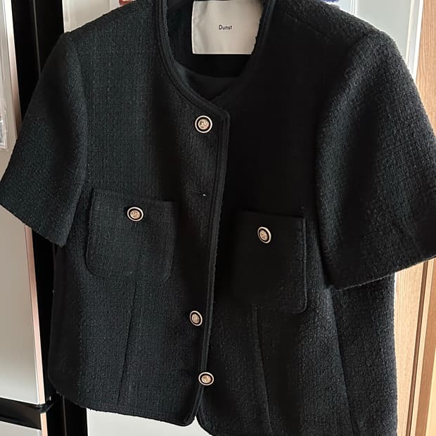 던스트 트위드 자켓