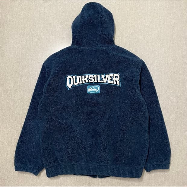 QUIKSILVER 후리스 후드집업