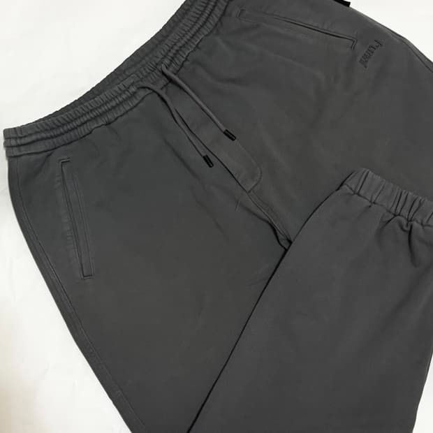 JUUN.J 준지 로고 스웻 조거팬츠 48