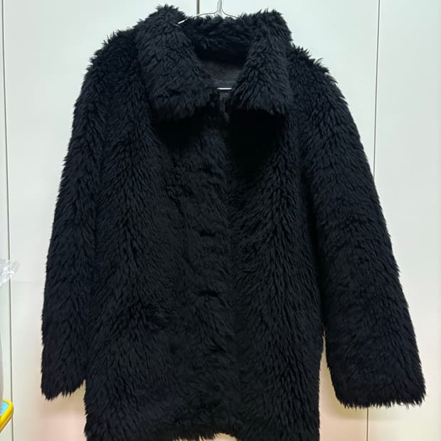 미디움 기장 퍼자켓