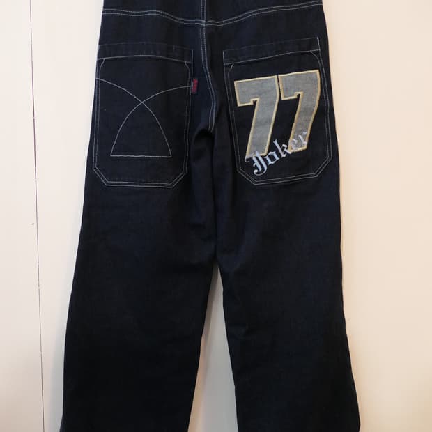 joker 77 usa 더블세븐 힙합 올드스쿨 데님 팬츠