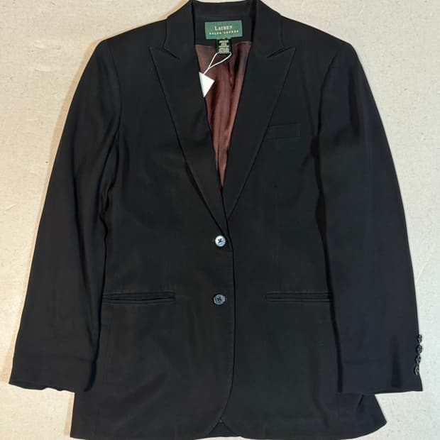 90s polo 로렌 랄프로렌 made in usa 여성 블레이저 자켓
