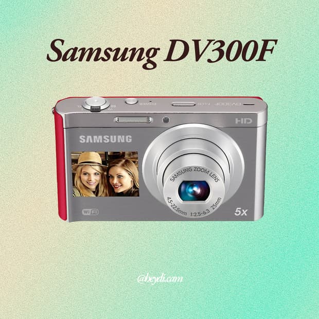 (한효주 디카) 삼성 DV300F 실버&레드 (Samsung DV300F