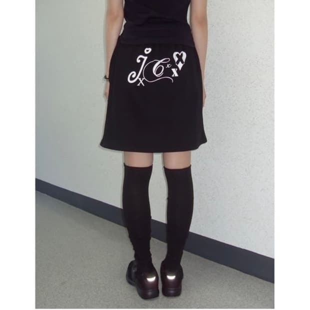지초이 포켓 스커트 블랙S