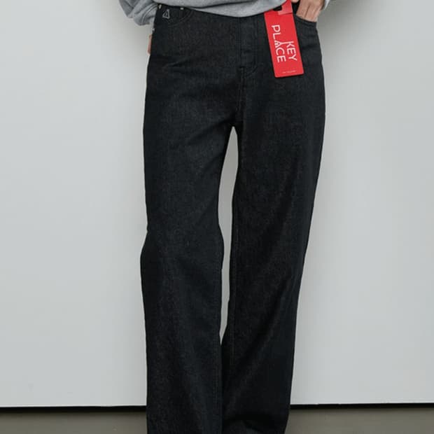 키플레이스진 흑청 데님 (정가 89000)