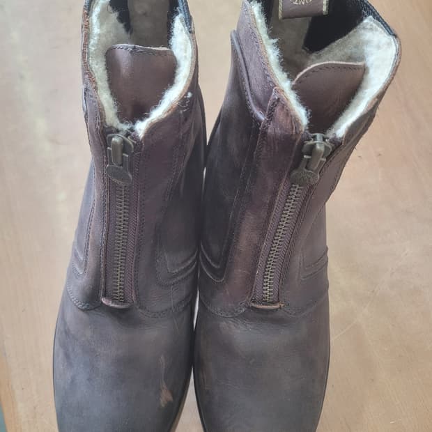 승마 마운틴 호스 패독 부츠 브라운 EUR 40