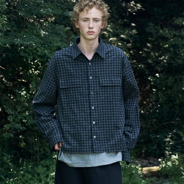 노운 타탄 체크셔츠