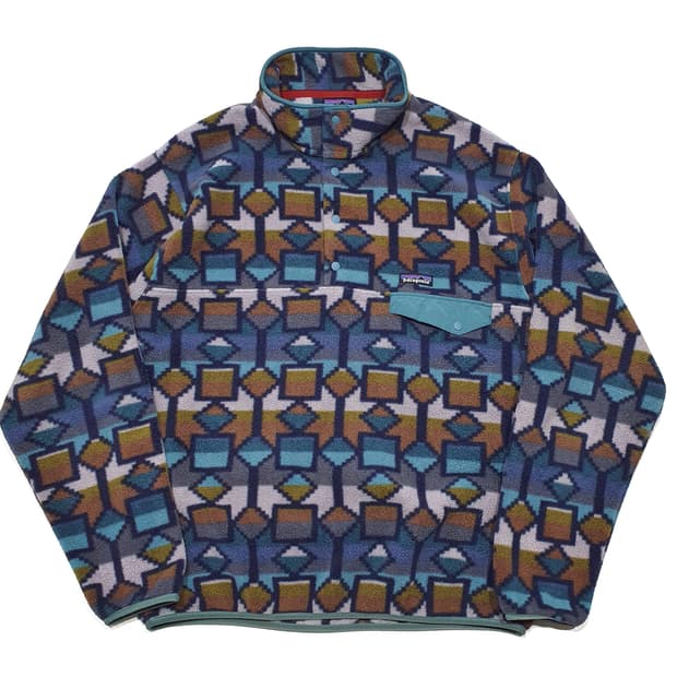 파타고니아 신칠라 스냅티 아즈텍 지오메트릭 L (105-110)