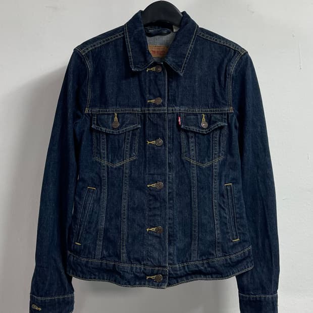 리바이스 우먼스 진청 데님자켓 (on.617)  