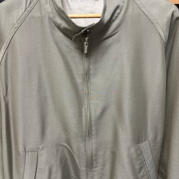 [L]세븐바이세븐 실크울 드리즐러 해링턴 자켓 