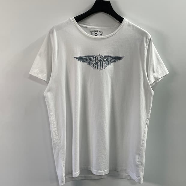 RRL 더블알엘 방패로고 반팔티 (on.773)