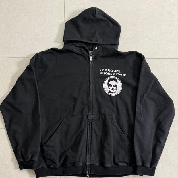 (3) 핑거프레스 도넛리벤지 후드집업