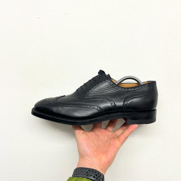 JPN 리갈 블랙 윙팁 구두 265