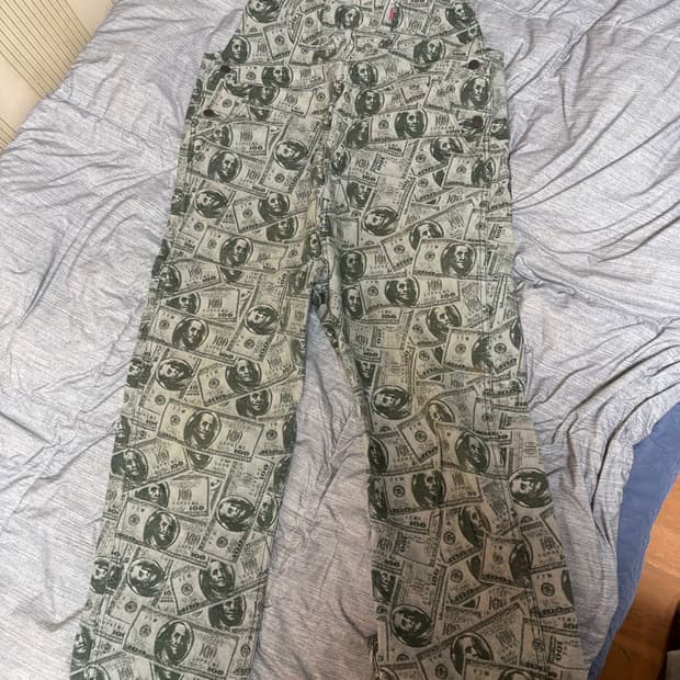 슈프림 달러 오버롤 L