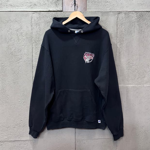 러셀 빈티지 스웻 후드티 (M)  