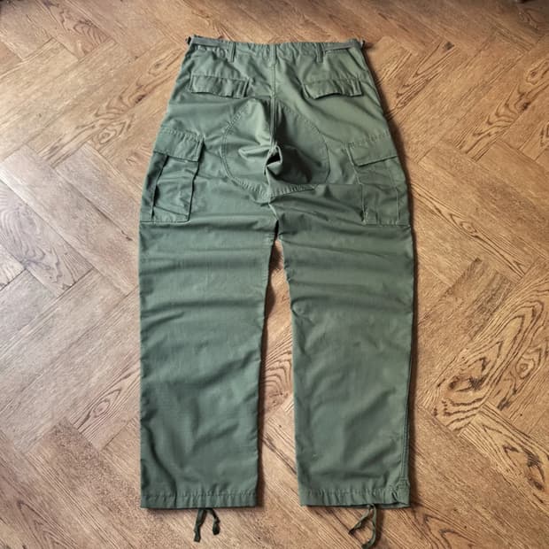 [34]오리지널 U.S ARMY 올리브그린 립스탑 BDU 필드 카고 팬츠